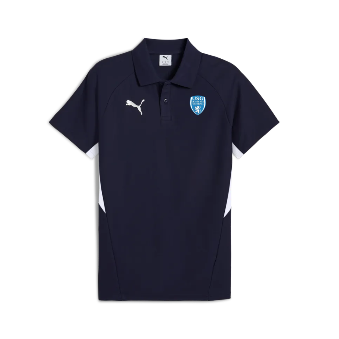 Polo coton teamEVOSTRIPE