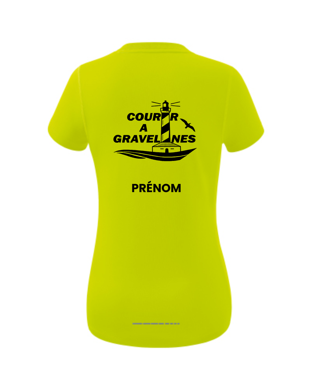 Maillot Manches courtes Erima Primrose Femme T-shirt Racing