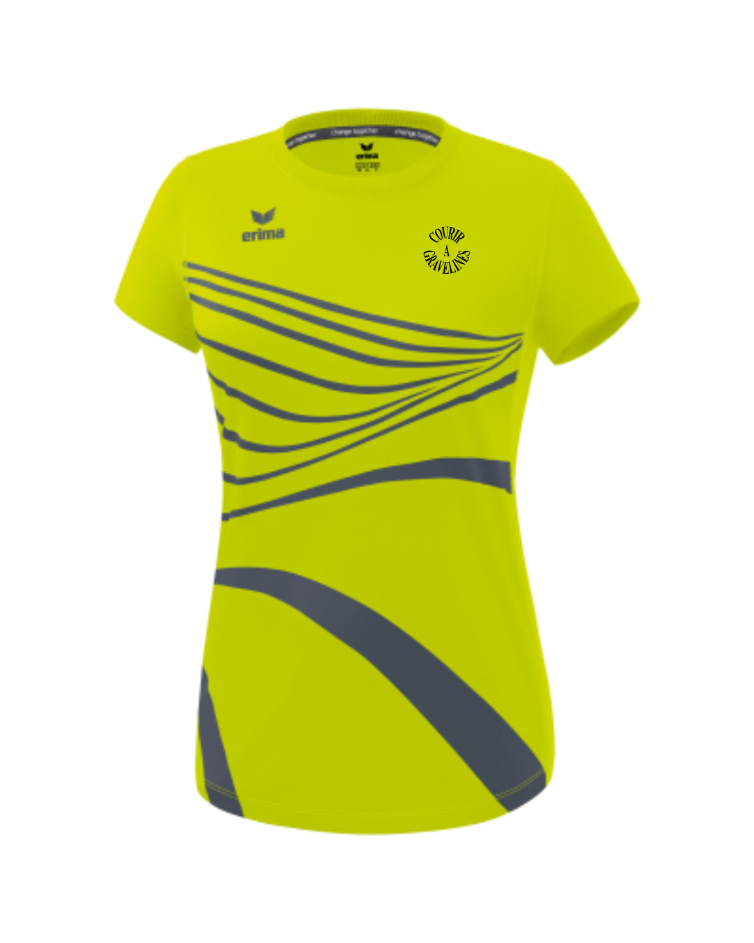 Maillot Manches courtes Erima Primrose Femme T-shirt Racing
